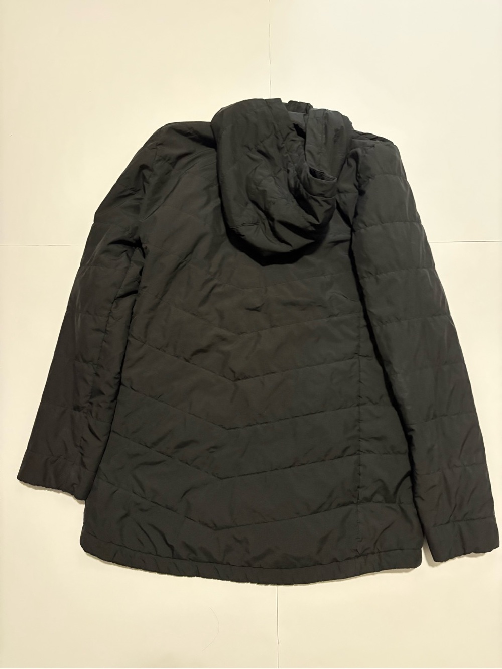The North Face Womens Small Black Hooded Insulated Jacket Coat - Picture 3 of 6